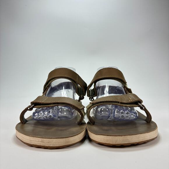 Teva Original Universal Brown Strappy Leather Sandals 1116637 Women's Size 10 - Picture 2 of 9
